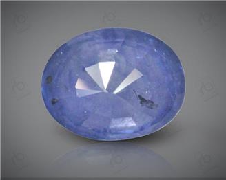 Blue Sapphire Heated & Treated Natural Certified 4.13 CTS ( 91433 )